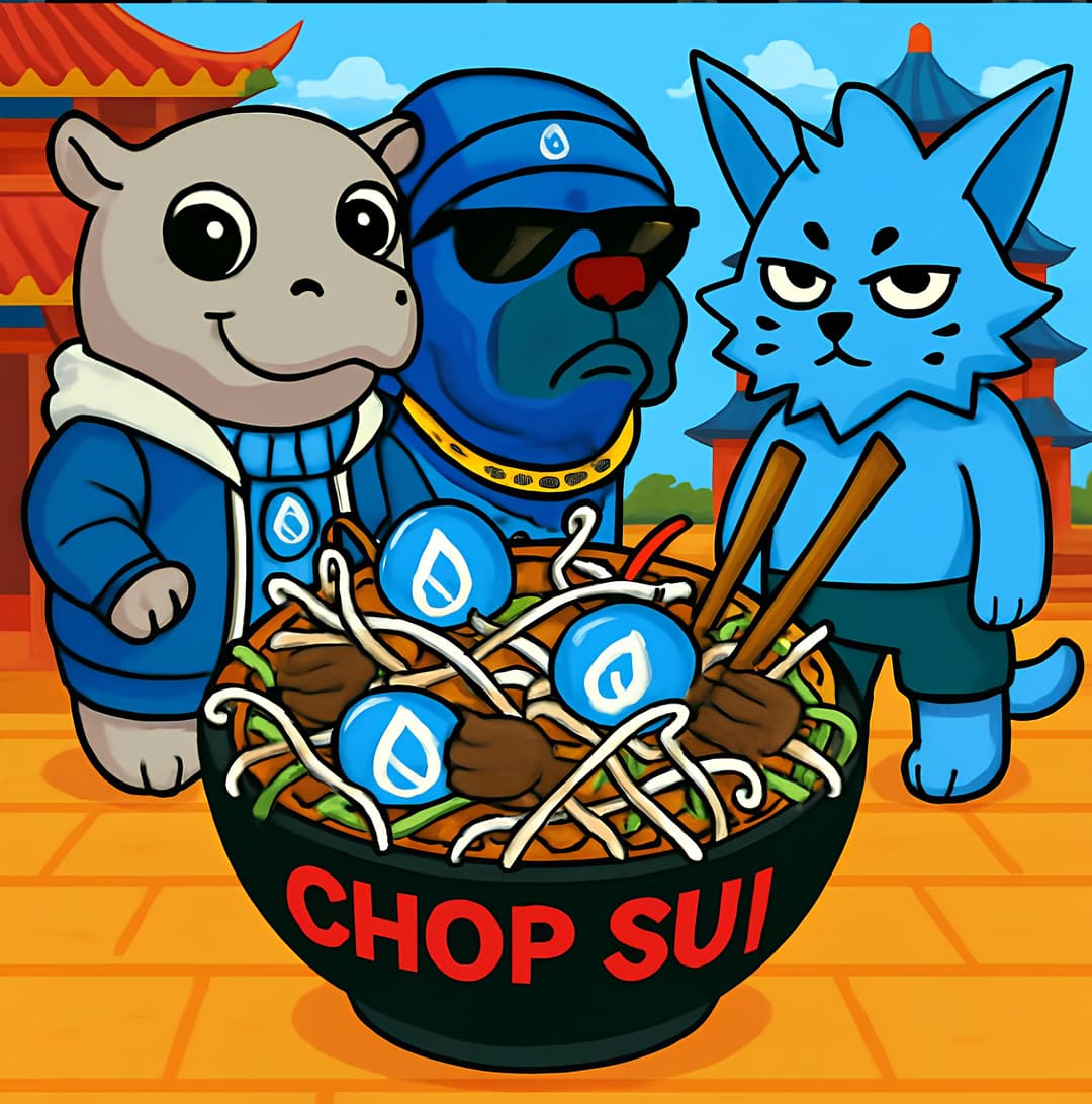 The CHOPSUI gang around a noodle bowl